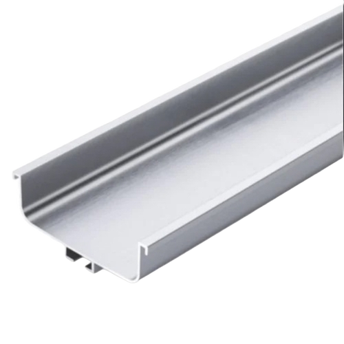 Aluminum C Gola Profile - Color: Silver