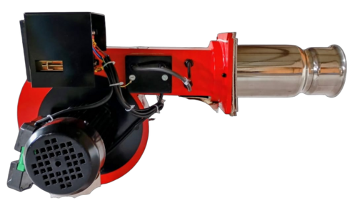 DIESEL BURNER LMA 20 - Durable Metal, Multicolor, Efficient Fuel Combustion | Industrial Heating