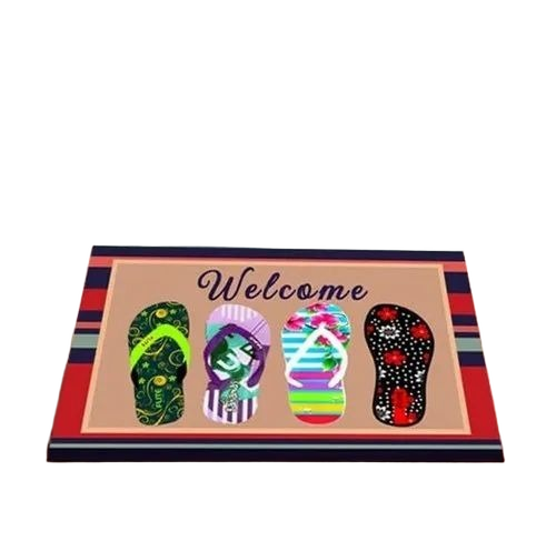 Slipper Design Printed Mat