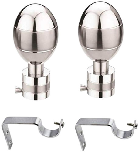 Ss Oval Curtain Bracket