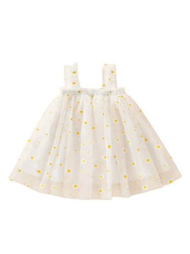 White Kids Baby Girls Printed Frocks - Age Group: 1-10 Years