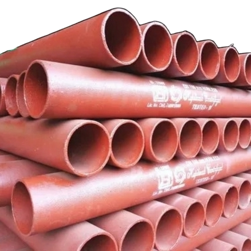 Cast Iron Pipes - Cast Iron, Round, Orange, Corrosion Resistant, Welding Connection