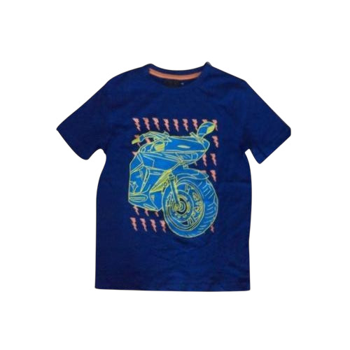 Cotton T Shirt - Cotton, Customized Size, Multiple Colors | O-Neck, Short Sleeves, Light Weight, Breathable, Casual Print