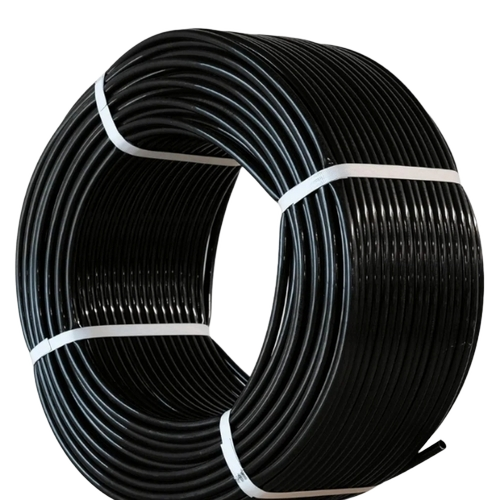 Drip Irrigation Pipe - Plastic, Plain Roll, Fine Finished | Durable, High Flow Rate, Solid Form for Agricultural Use