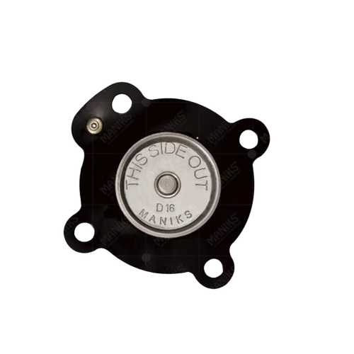 Dust Collector Valve Diaphragms - Plastic, Customized Size, Black | Durable, Fine Finished Diaphragm Valves for Industrial Use