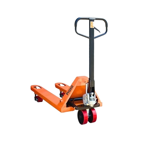 Hydraulic Hand Pallet Truck - Standard Size, Orange, Hydraulic Power | Heavy Duty, Easy to Operate, 1 Year Warranty