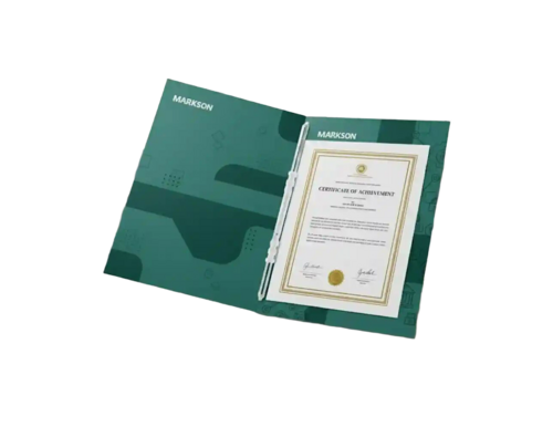 Presentation File Folders With Clip