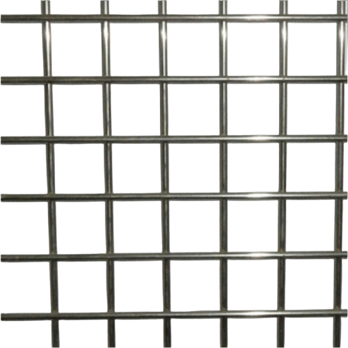 Square Wire Mesh - Steel, Silver, Square Hole | Welded Mesh, Polished, Durable, Fine Finished