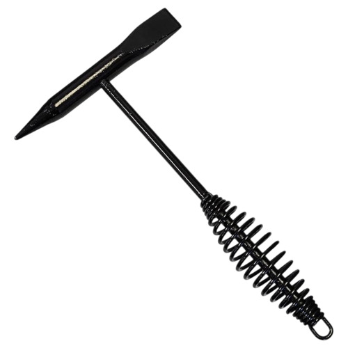 Welding Chipping Hammer - Metal Steel Handle, Black | Durable, Fine Finished, Manual Tool, 1 Year Warranty