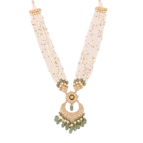 22 Kts Gold Diamond Polkies Pendent