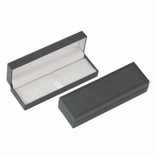 Ball Pen Boxes - Plastic, Custom Size, Black, Polished | Good Quality, For School And Office Use