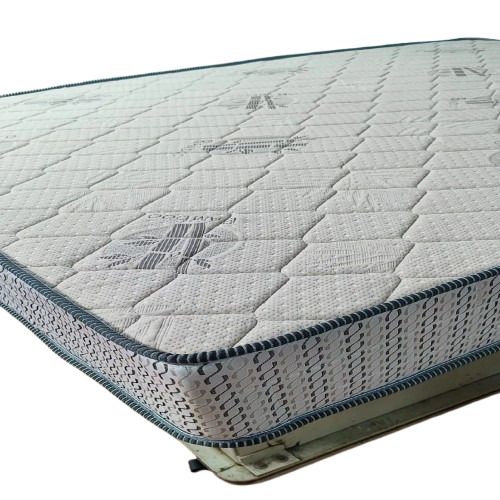 Bed Mattress - Natural Latex, Double Size, Grey, 6 Inch Thickness, High Density, Hotel Comfort, Eco Friendly, 2 Year Warranty