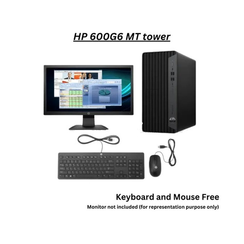 Desktop Pc Hp Prodesk 600 G6 Mt Intel Core I3 - Memory: 8 Gigabyte (Gb)