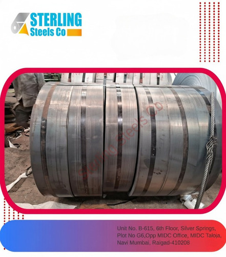 HR Steel Coil - Hot Rolled Steel, Silver | High Strength, Durable Finish, Formable, Industrial Use