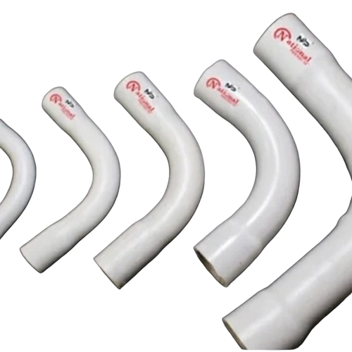 Pvc Conduit Pipe Bend - PVC 20 mm White | Round Shape Good Quality Industrial Use