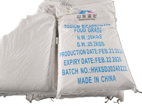 Sodium Bicarbonate Powder - White Crystalline Powder, CAS 144-55-8, Food Grade, 99% Purity, Odorless, Soluble