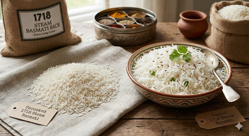 1718 Steam Basmati Rice