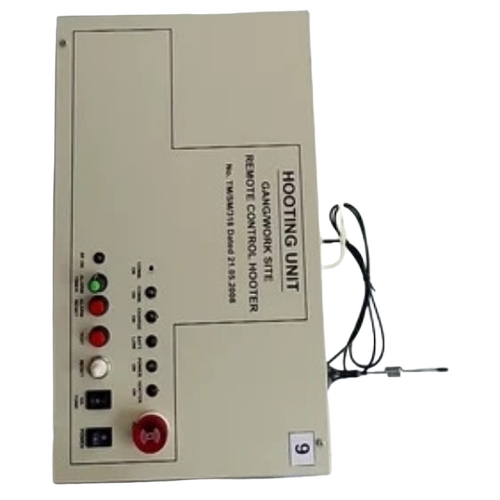 Industrial Hooter Siren - Stainless Steel, White, 60 dB Sound Level | Industrial Application, Good Quality