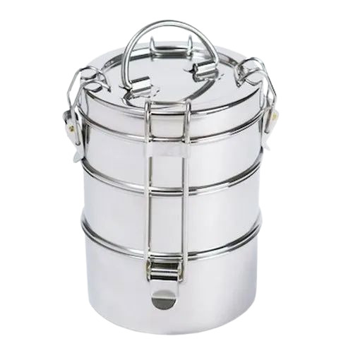 Stainless Steel Lunch Box - Capacity: 500Gm