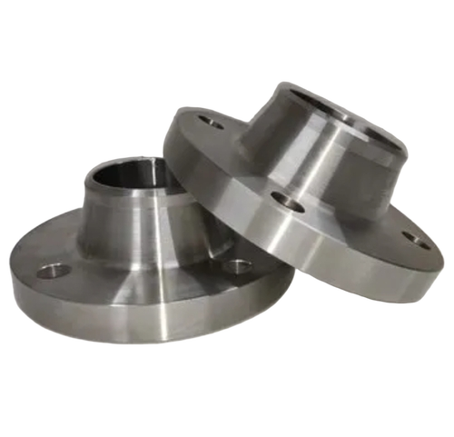 Weld Neck Flange - Color: Silver
