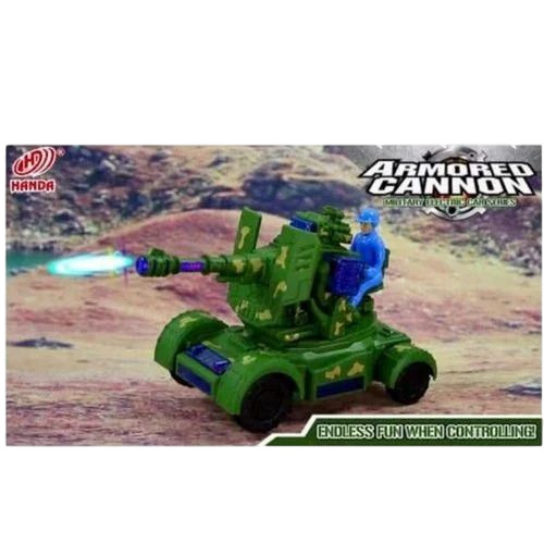Armoured Cannon Plastic Toys - Age Group: 3-5 Year