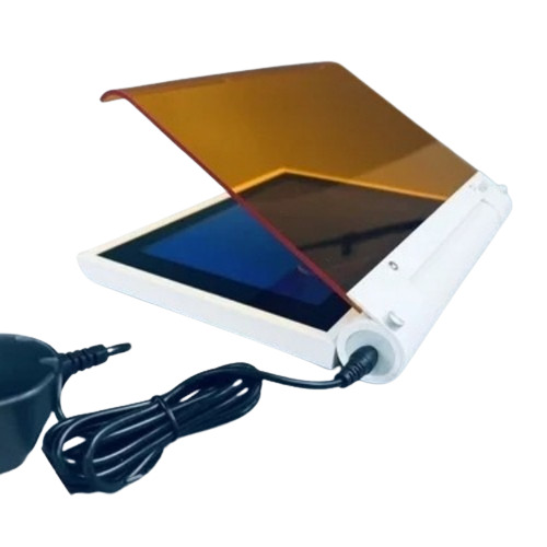 Blue Led Transilluminator - Box Type, 265 x 195 x 40 mm, Blue, 470nm Wavelength | Observation Of Nucleic Acid & Protein Gel Stains