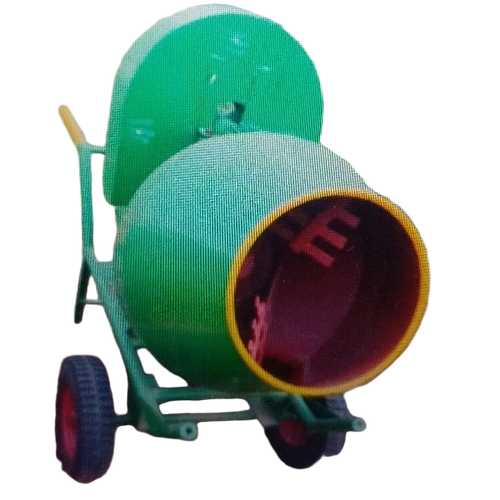 Concrete Mixer - Steel, Green, Diesel Powered, Automatic, 560L Output | Backhoe Loader Type