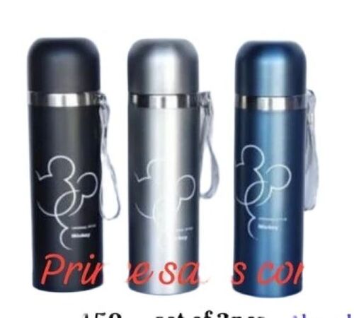 Lightweight Design Stainless Steel Water Bottle - Material: Crystal