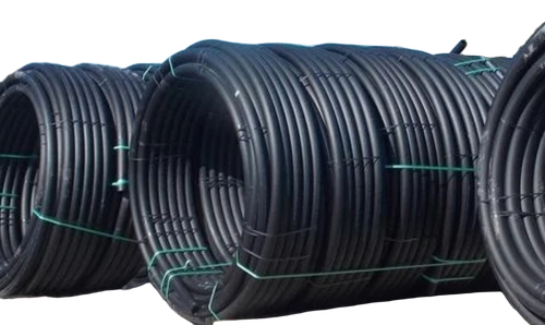 Flexible Agriculture Hdpe Pipe - Color: Black