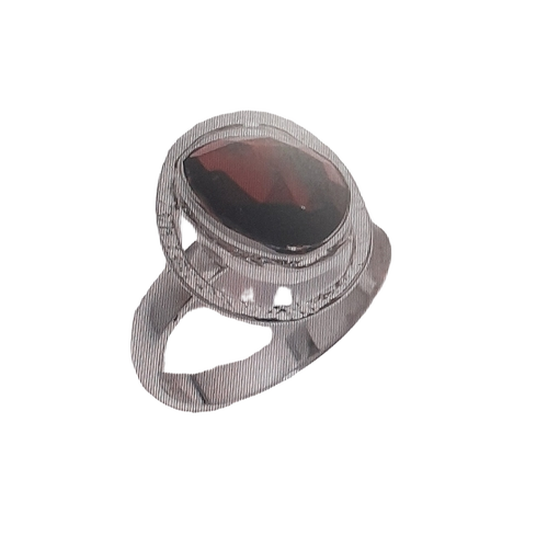 Garnet Rose Cut Gemstone 925 Sterling Silver Ring Size Us 7 Women Fashion Ring Exporter