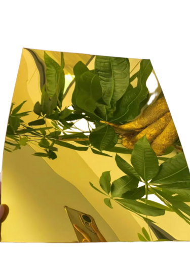Golden Aluminum Sheets - Thickness: 0.02-0.2 Millimeter (Mm)