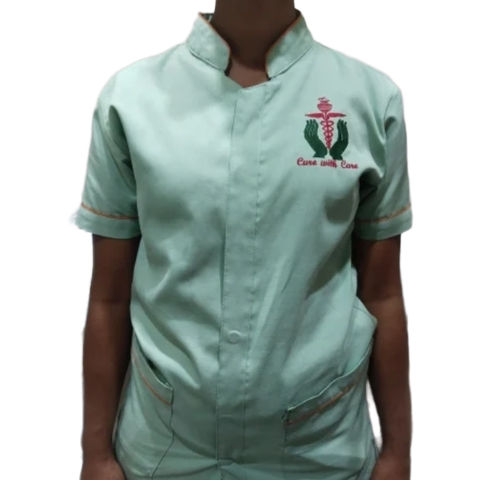 Hospital Nurse Pant Shirt Uniform Set - Color: Green
