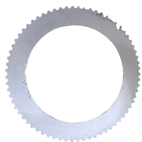 Spring Steel Twin Disc Plate - Color: Silver