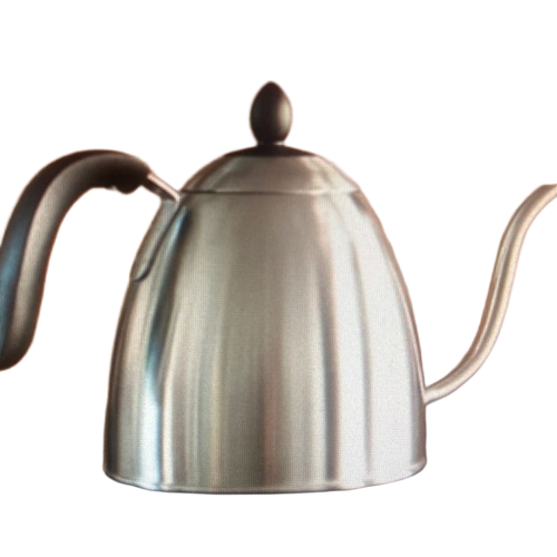 Electric Kettle - Stainless Steel 1L Silver, Cordless Design, Fast Boiling, Auto Shutoff, Ergonomic Handle