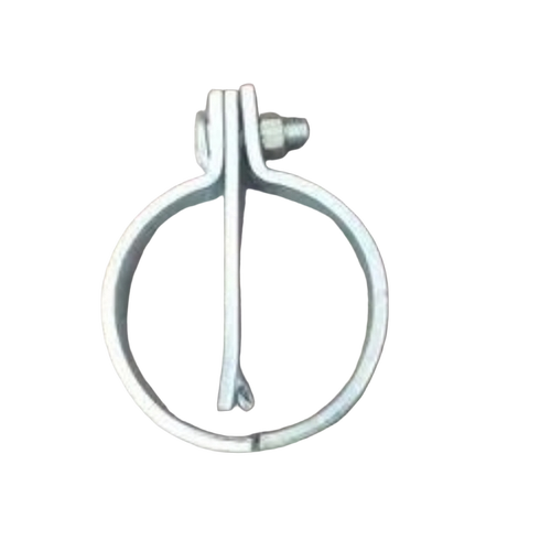 Special Clamp - Metal, Silver, Round | Strong Grip, Durable, Adjustable Size, Corrosion Resistant, Precision Holding