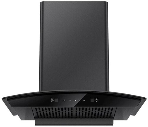 Black Modular Kitchen Chimney