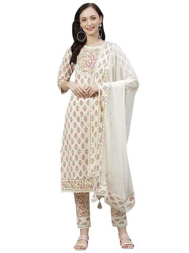 Cotton Kurti Pant Set