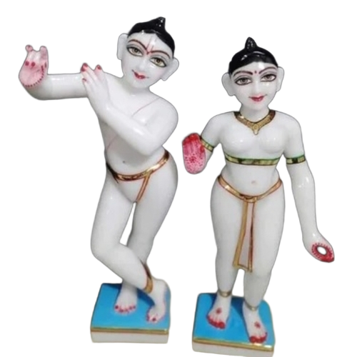 Eco Friendly Marble Radha Krishna Statues