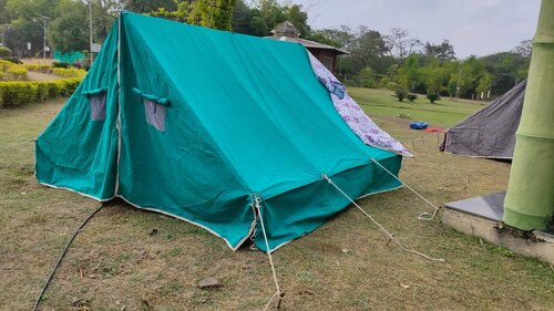 Green Cotton Canvas Tent