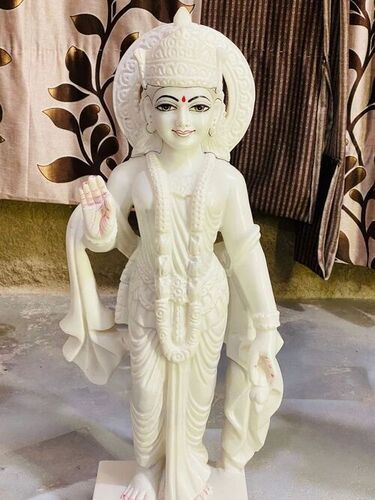 White Marble Radha Statue