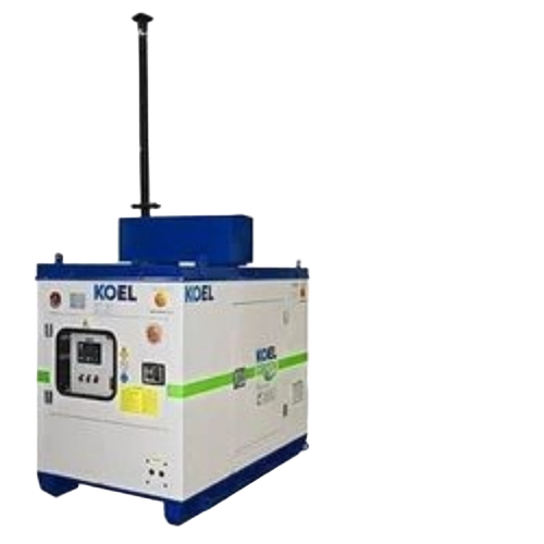 15 Kva Air Cooled Diesel Generator Set - Color: White