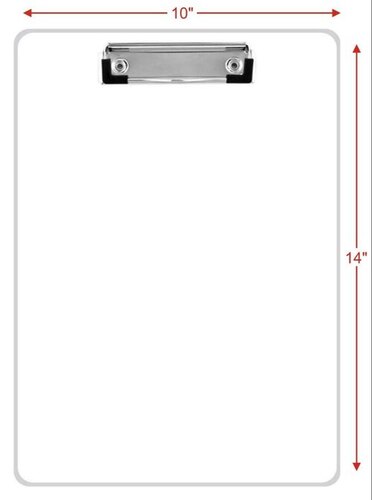 Plastic Transparent Exam Pad