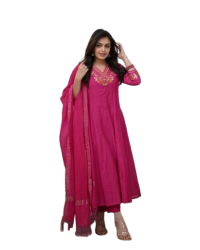 Prinetd Premium Design Ladies Suit - Color: Pink