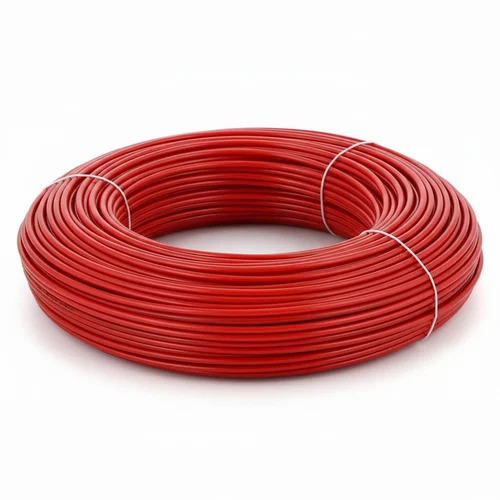 Red Electric Wires - Copper Standard Size, Red | Long Lasting, Shock Proof