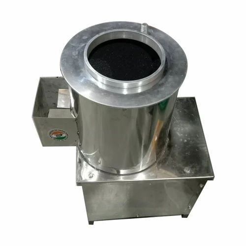 Automatic Stainless Steel Vegetable Peeler Machine - Standard Size, Electric Power | Long Lasting, Durable, Kitchen Use for Hotel