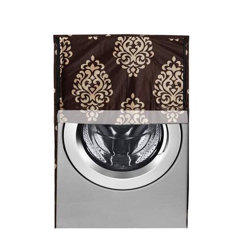 Front Loading Washing Machine Cover - Durable Black, Good Quality, New Condition