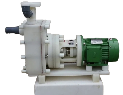Pp Chemical Transfer Pump - Color: White