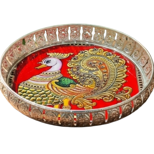 Printed German Silver Tray