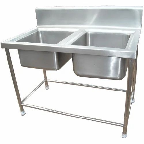 Steel Double Bowl Kitchen Sink