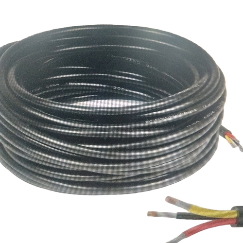 Copper Wire - Copper and PVC, Various Thickness, Black | Heat Resistant, 220-440 Volt Electrical Use